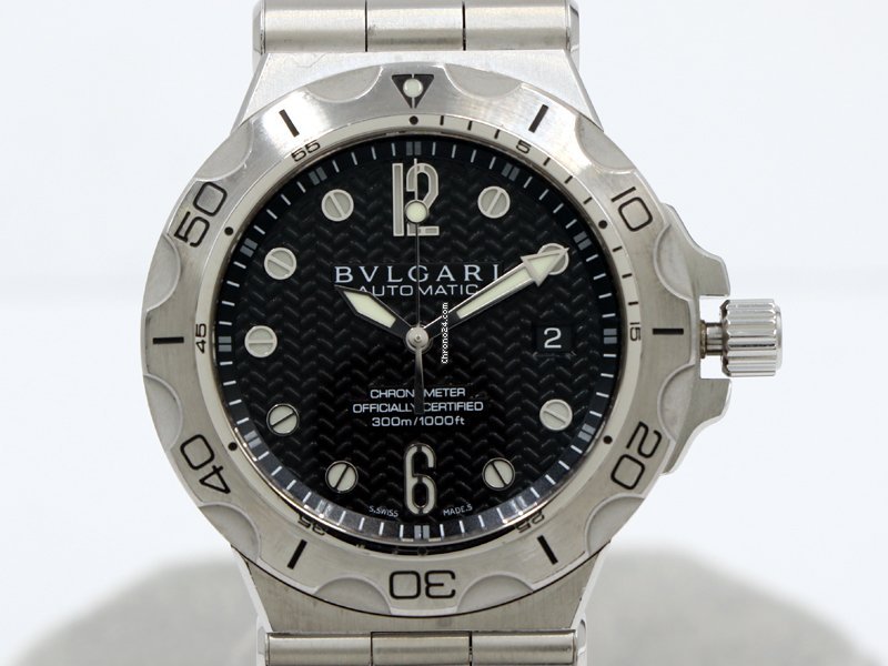 Bulgari Diagono Mens watch Unisex Automatic Steel DP42SSD