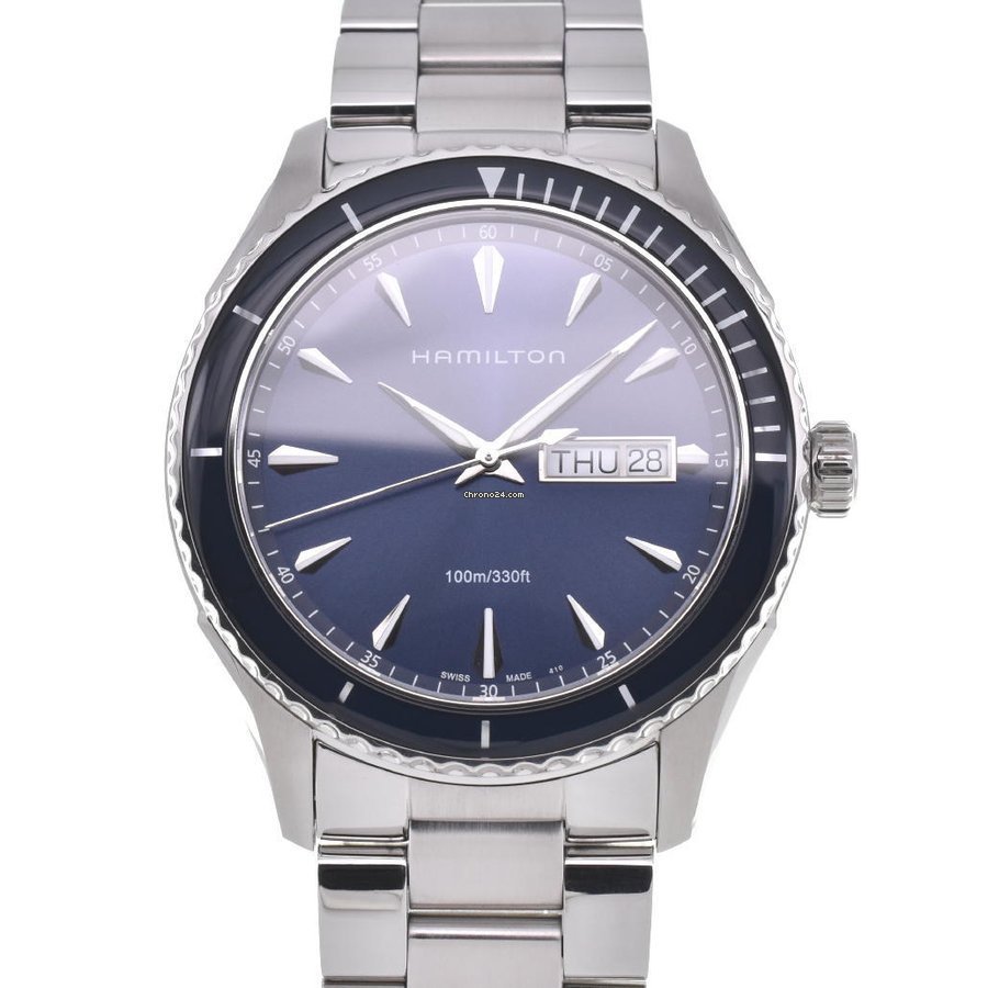 Hamilton Jazzmaster Seaview Mens watch Unisex Quartz Steel H375510