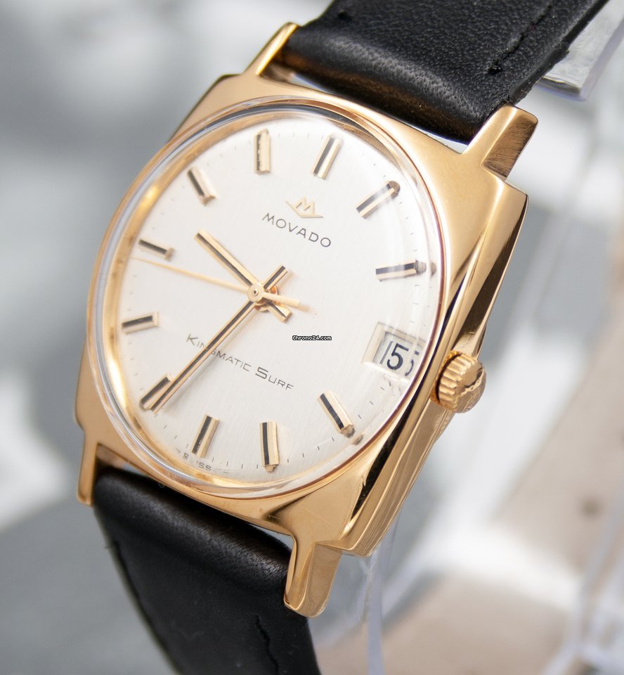 Movado Kingmatic Mens watch Unisex Automatic Gold Steel 389 615 518