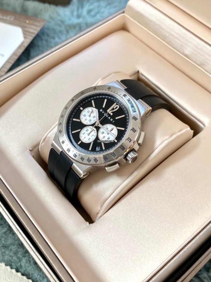 Bulgari Diagono Mens watch Unisex Automatic Steel DG41BSVDCHTA