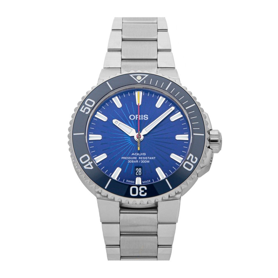 Oris Aquis Mens watch Unisex Automatic Steel 01 733 7766 4185-SET