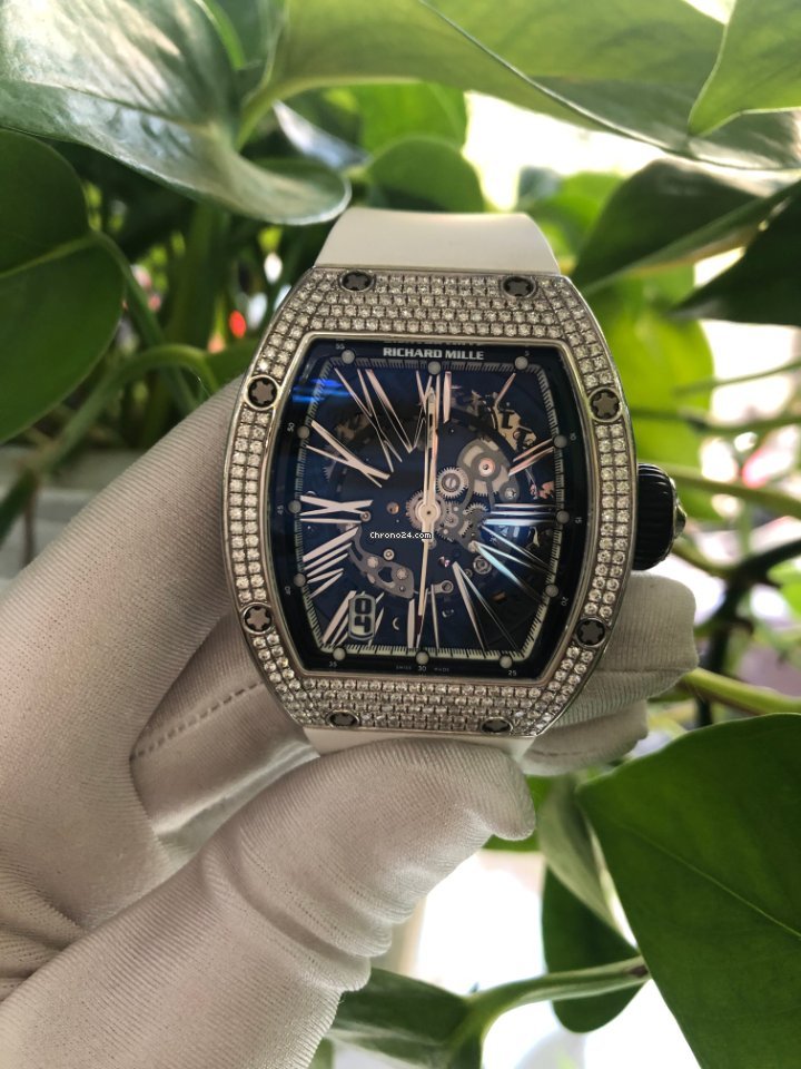 Richard Mille Mens watch Unisex Automatic White gold RM 023