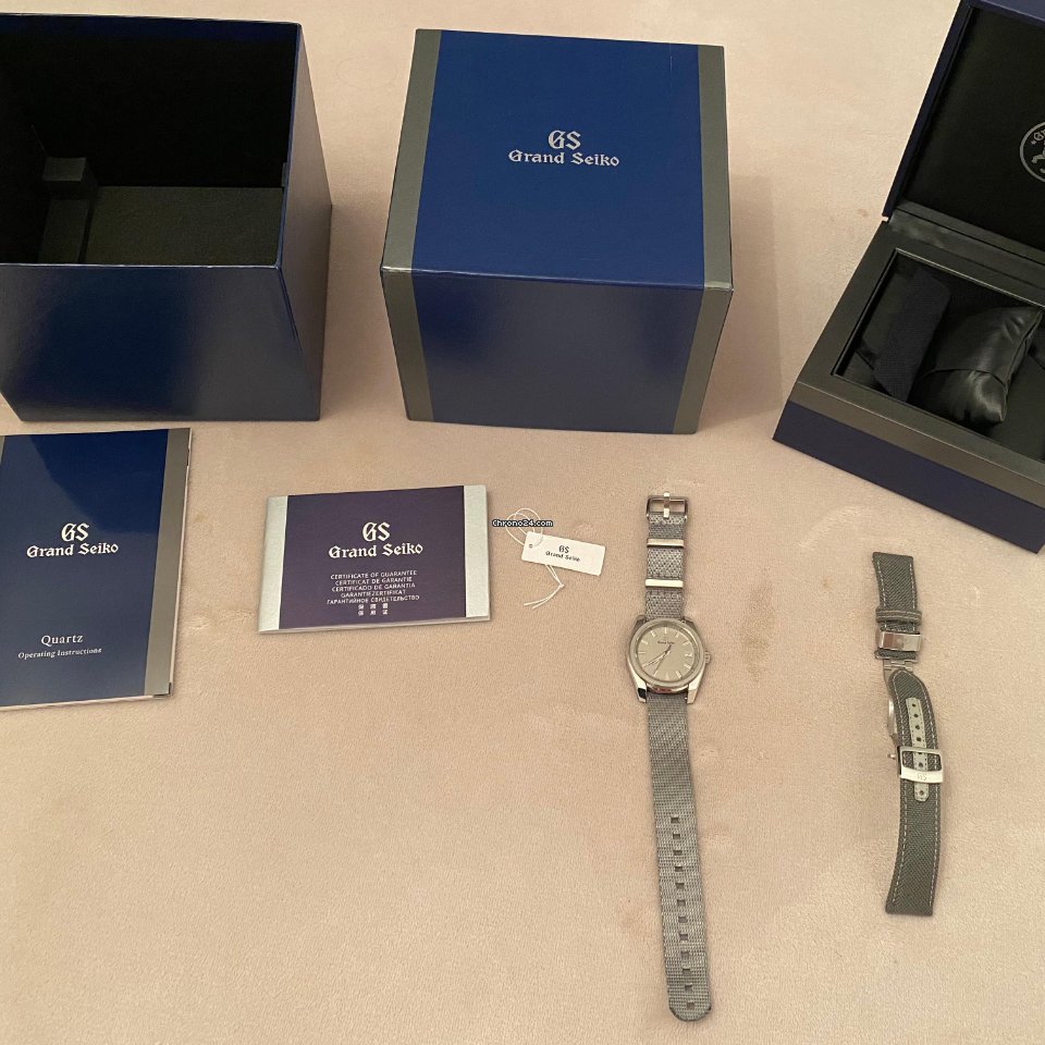 Seiko Grand Seiko Mens watch Unisex Quartz Steel SBGV245