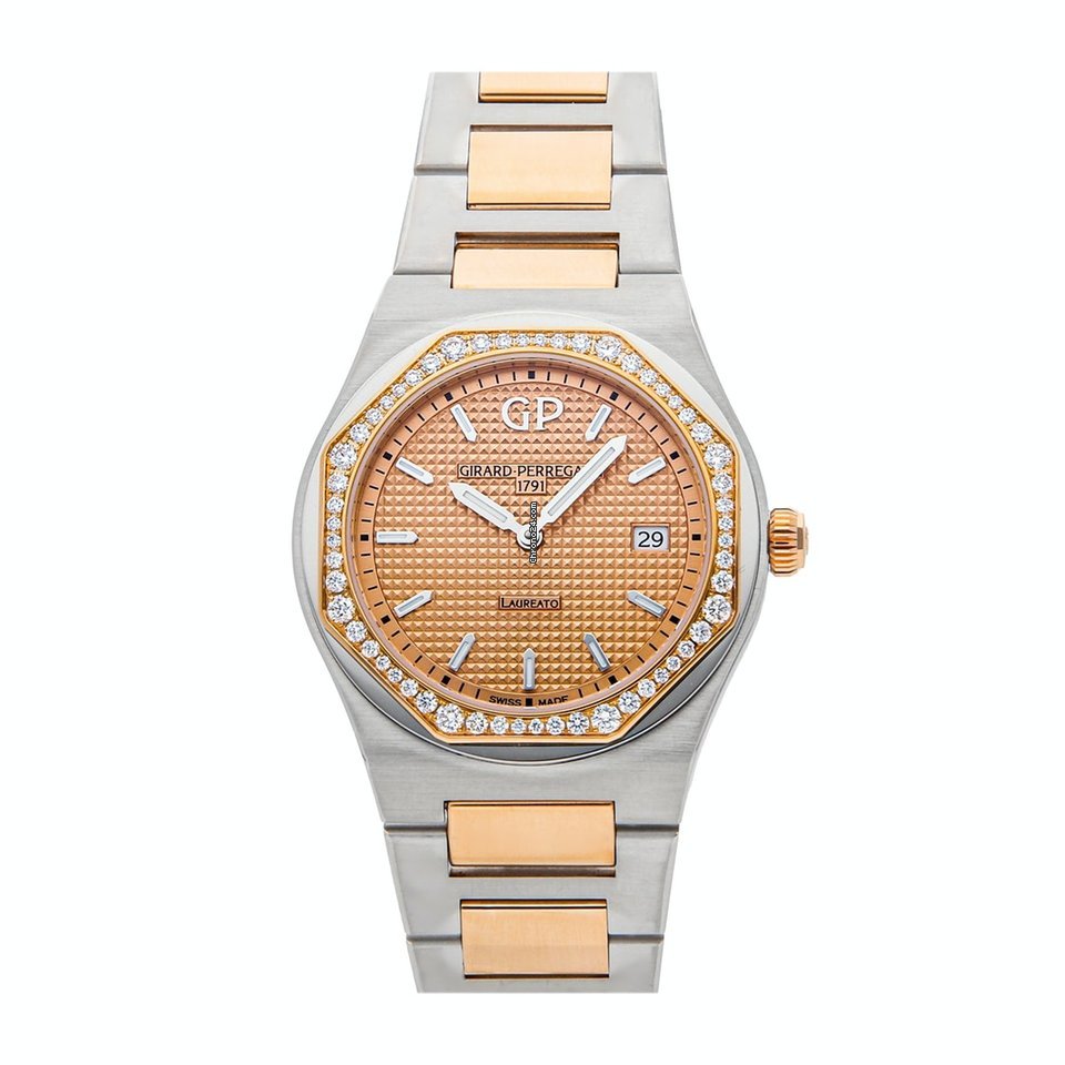 Girard Perregaux Laureato Womens watch Quartz Steel 80189D56A331-56A