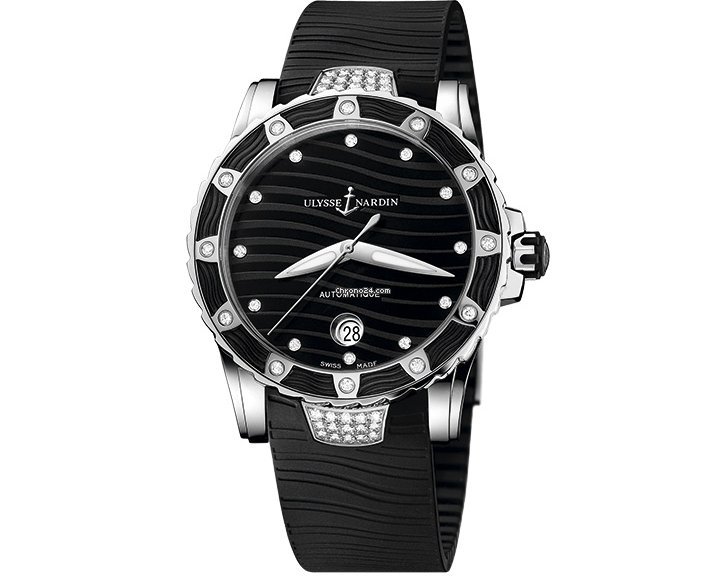 Ulysse Nardin Lady Diver Mens watch Unisex Automatic Steel 8153-180E-3C 12