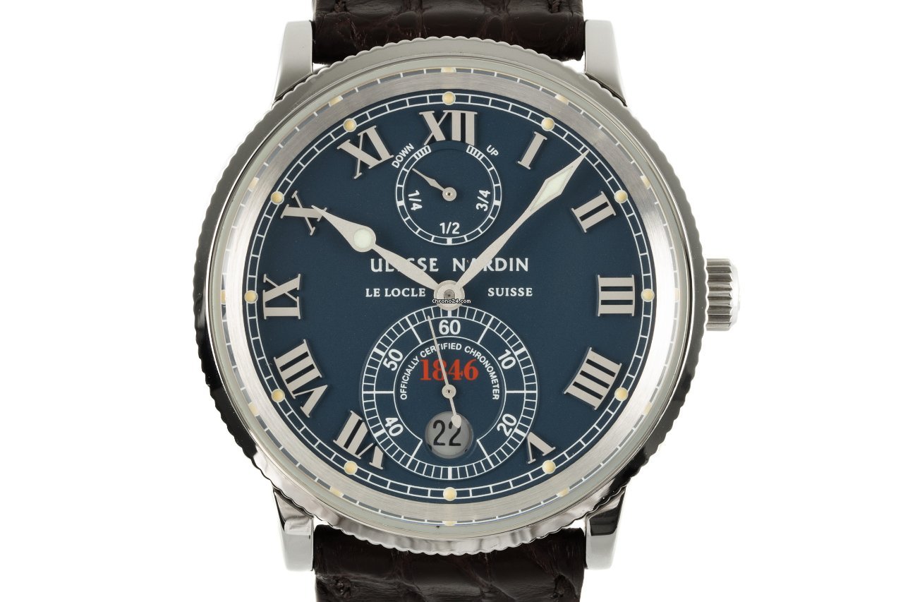 Ulysse Nardin Marine Mens watch Unisex Automatic Steel 263-22