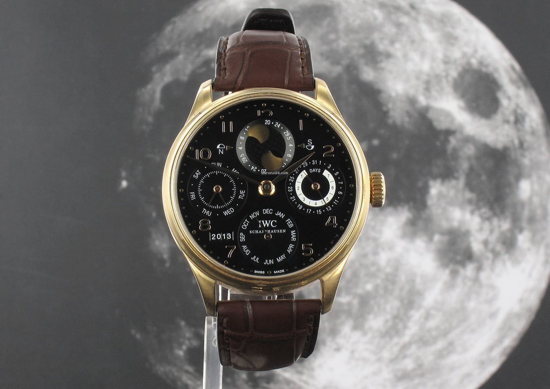 IWC Portuguese Perpetual Calendar Automatic Rose gold 502103