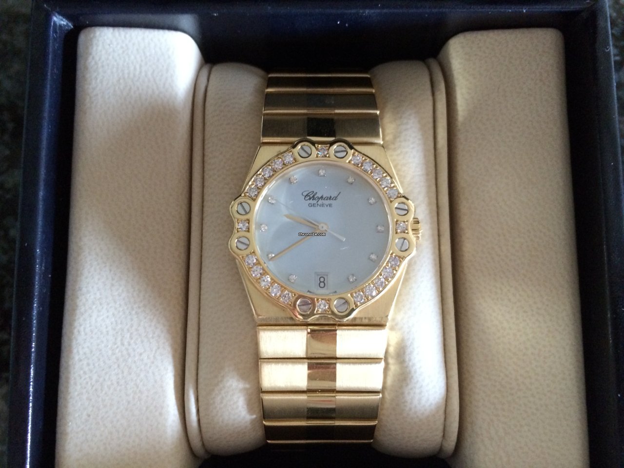 Chopard St. Moritz Mens watch Unisex Automatic Yellow gold 262560-0001 Sn: 33786
