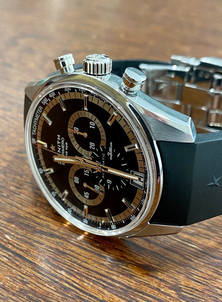 Zenith El Primero 36000 VpH Mens watch Unisex Automatic Steel 03.2040.400 21.0496