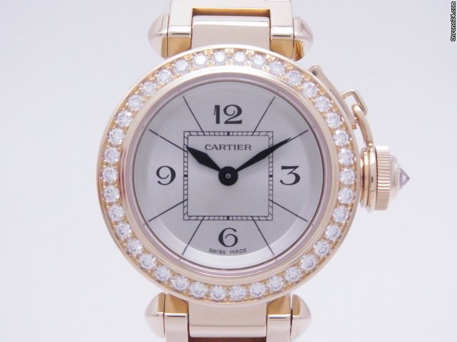 Cartier Pasha Womens watch Quartz Yellow gold WJ124014