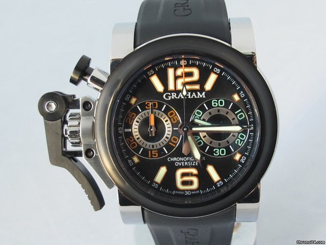 Graham Chronofighter Oversize Mens watch Unisex Automatic Steel 20VAV