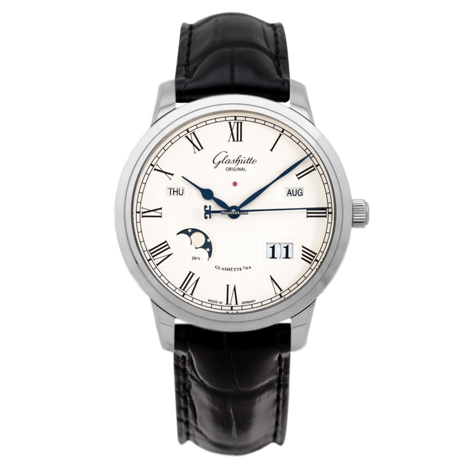 Glashtte Original Senator Perpetual Calendar Mens watch Unisex Automatic Steel 100-02-22-12-05