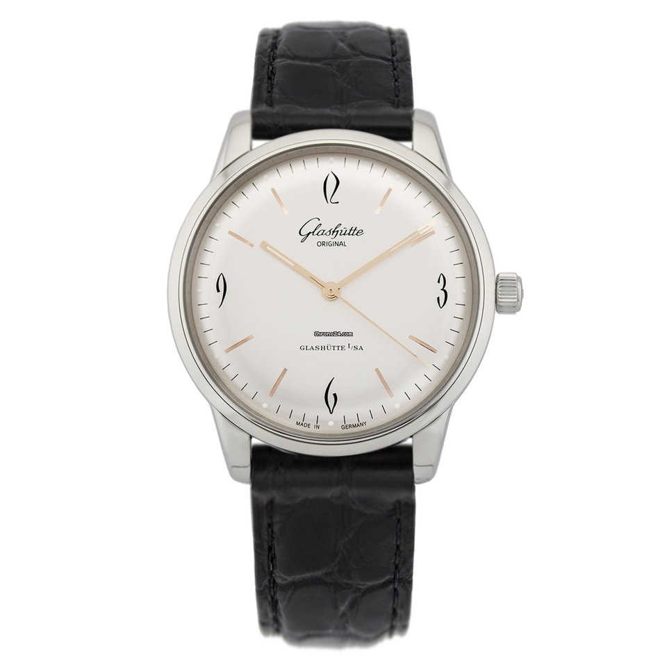 Glashtte Original Sixties Mens watch Unisex Automatic Steel 1-39-52-01-02-04 or 39-52-01-02-04