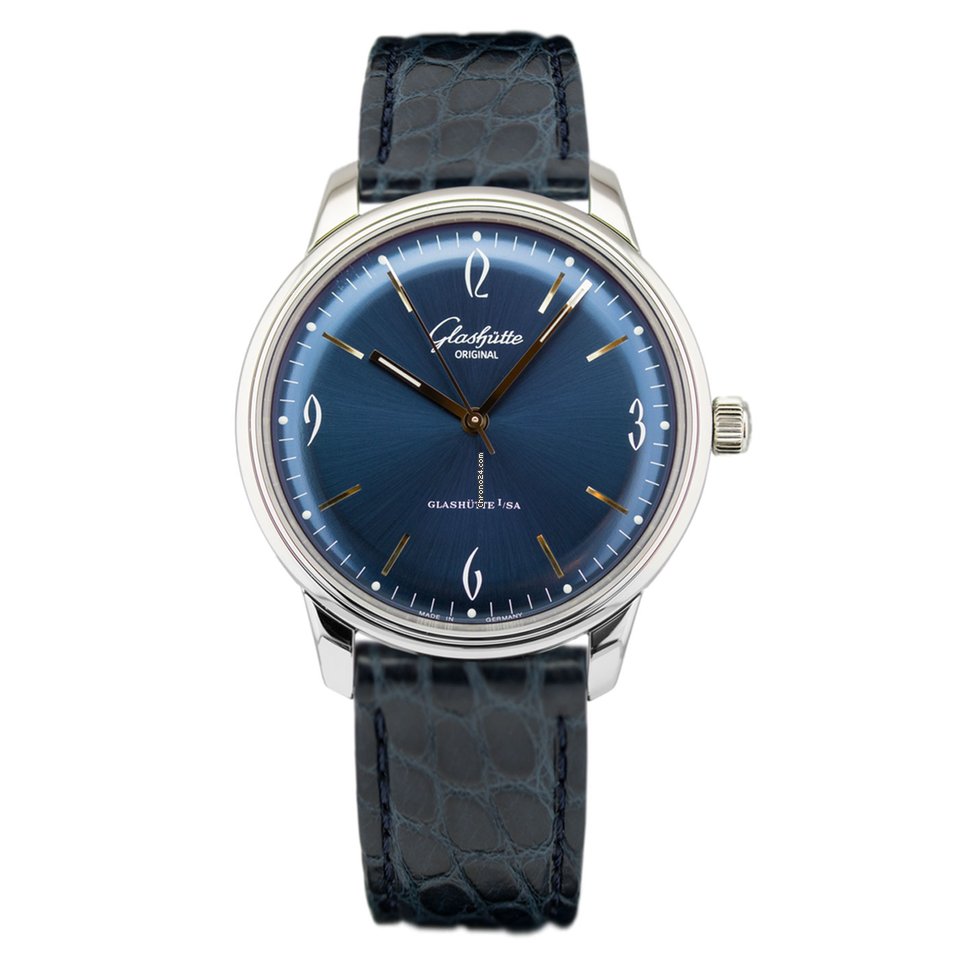 Glashtte Original Sixties Mens watch Unisex Automatic Steel 1-39-52-06-02-04 or 39-52-06-02-04