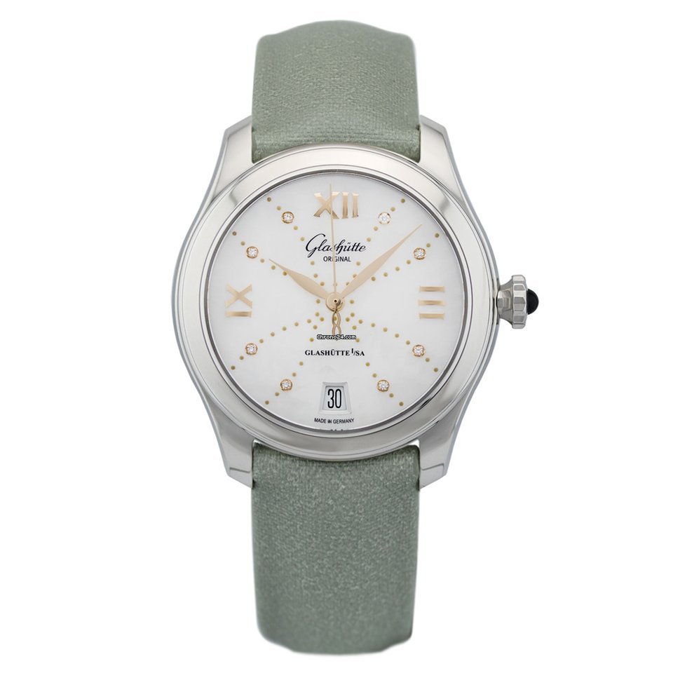Glashtte Original Lady Serenade Womens watch Automatic Steel 1-39-22-12-02-04 or 39-22-12-02-04
