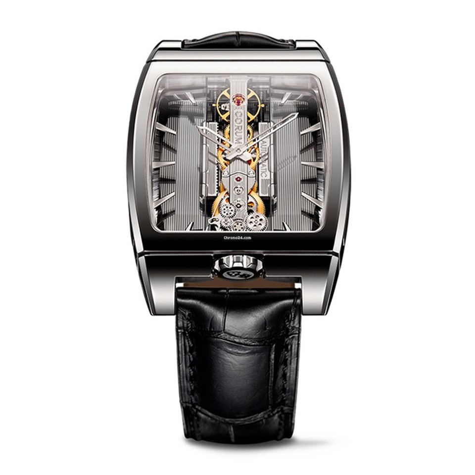 Corum Golden Bridge Mens watch Unisex Automatic White gold B313 01614 - 313.165.59 0001 GL10G