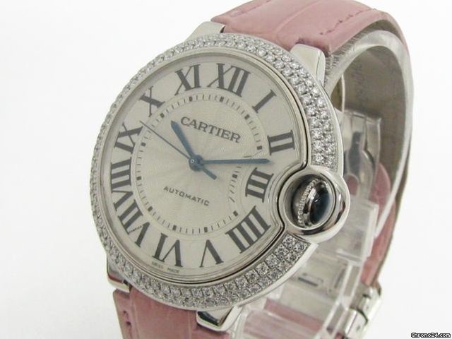 Cartier Ballon Bleu 36mm Womens watch Automatic White gold WE900651