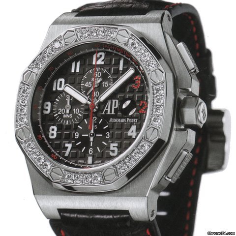 Audemars Piguet Royal Oak Offshore Chronograph Mens watch Unisex Automatic White gold 26134BC.ZZ.A101CR.01