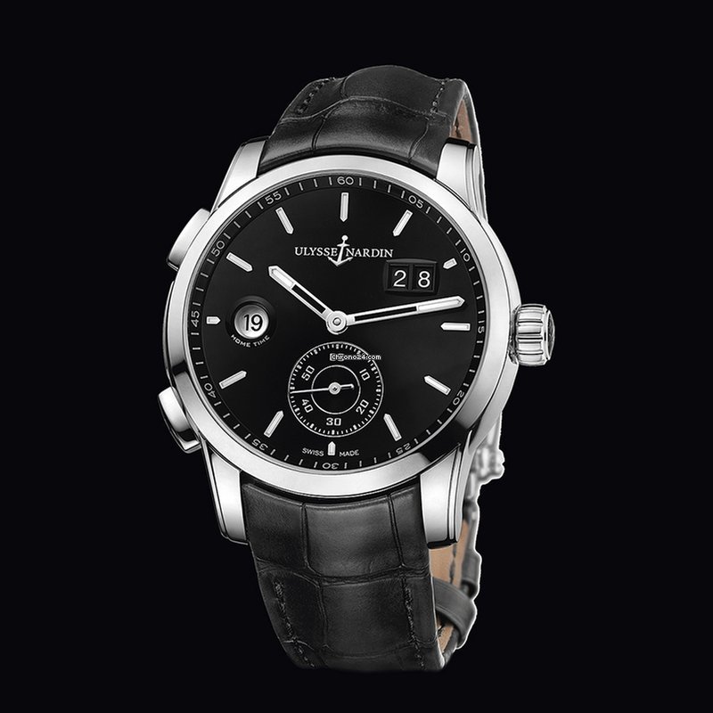 Ulysse Nardin Dual Time Mens watch Unisex Automatic Steel 3343-126-92
