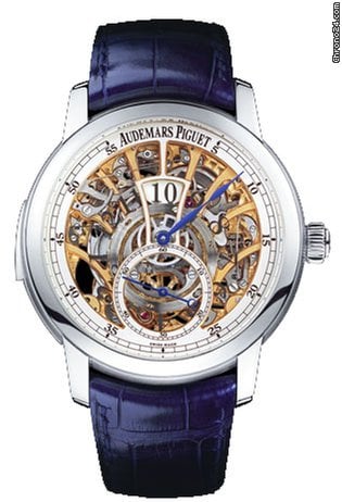 Audemars Piguet Jules Audemars Mens watch Unisex Manual winding Platinum 26356PT.OO.D028CR.01