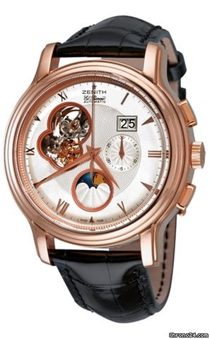 Zenith Mens watch Unisex Automatic Rose gold 18.1260.4047 02C-505