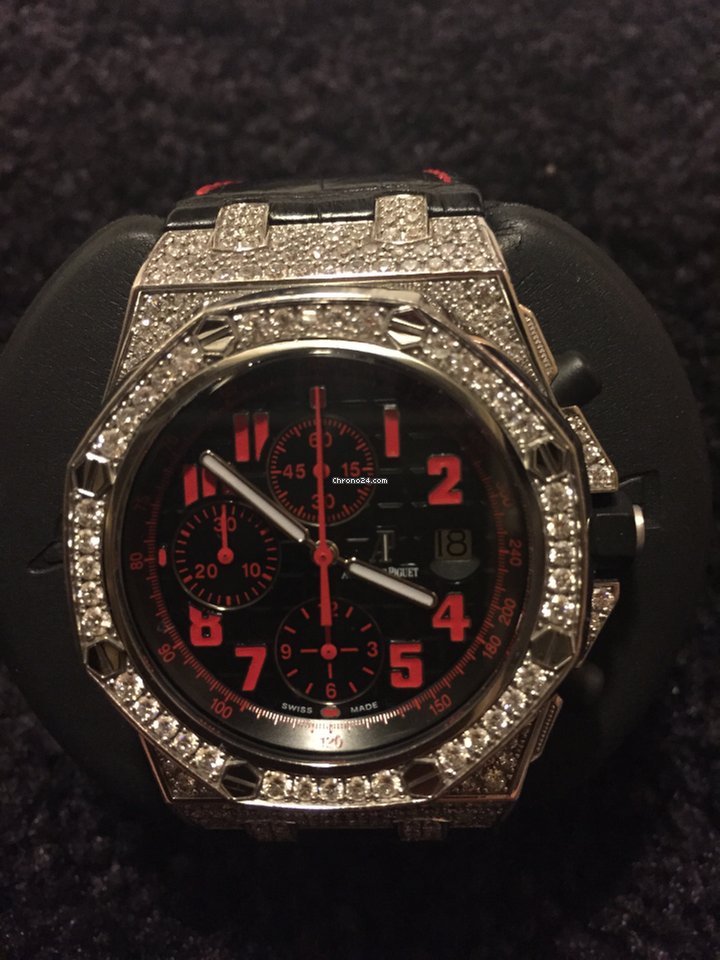 Audemars Piguet Royal Oak Offshore Mens watch Unisex Automatic White gold 26191BC.ZZ.D002CR.01