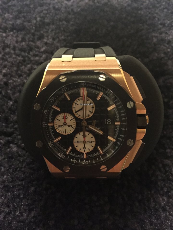 Audemars Piguet Royal Oak Offshore Chronograph Mens watch Unisex Automatic Rose gold 26400RO.OO.A002CA.01