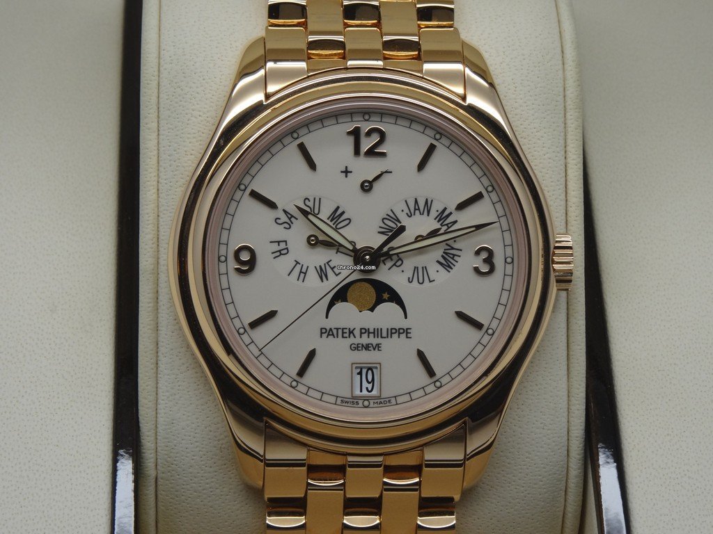 Patek Philippe Annual Calendar Mens watch Unisex Automatic Rose gold 5146 1R-001