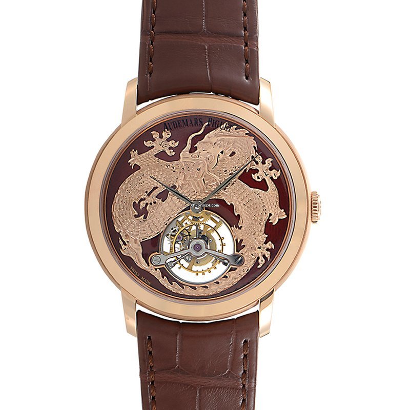 Audemars Piguet Jules Audemars Mens watch Unisex Manual winding Rose gold 26569OR.OO.D088CR.02