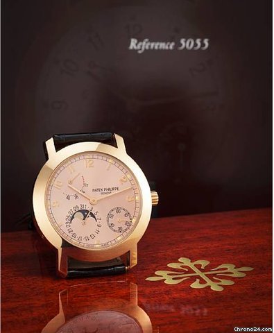 Patek Philippe Complications Mens watch Unisex Automatic Rose gold 5055R