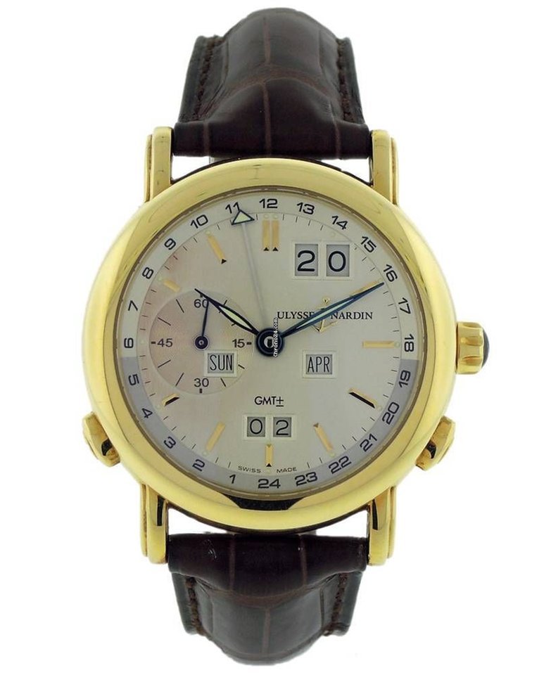Ulysse Nardin GMT + - Perpetual Mens watch Unisex Automatic Yellow gold 321-22-31