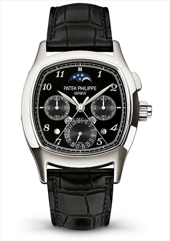 Patek Philippe Perpetual Calendar Chronograph Mens watch Unisex Manual winding Platinum 5951P-013