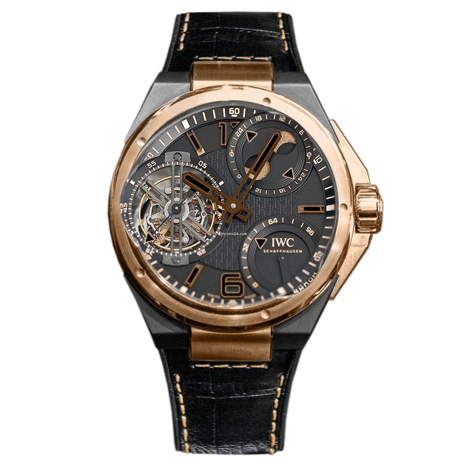 IWC Ingenieur Mens watch Unisex Manual winding Rose gold IW590002
