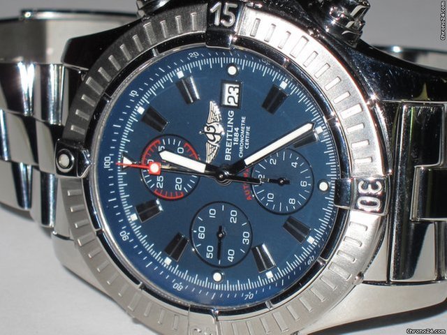 Breitling Super Avenger Mens watch Unisex Automatic Steel A1337011 B973