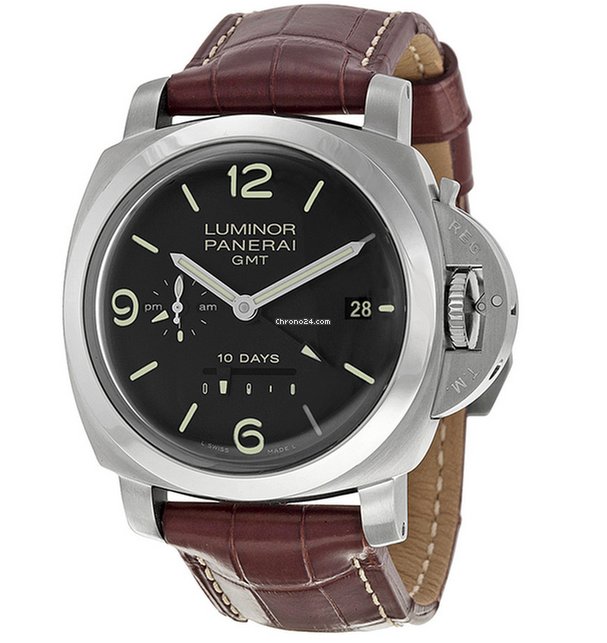 Panerai Luminor 1950 10 Days GMT Mens watch Unisex Automatic Steel PAM00270