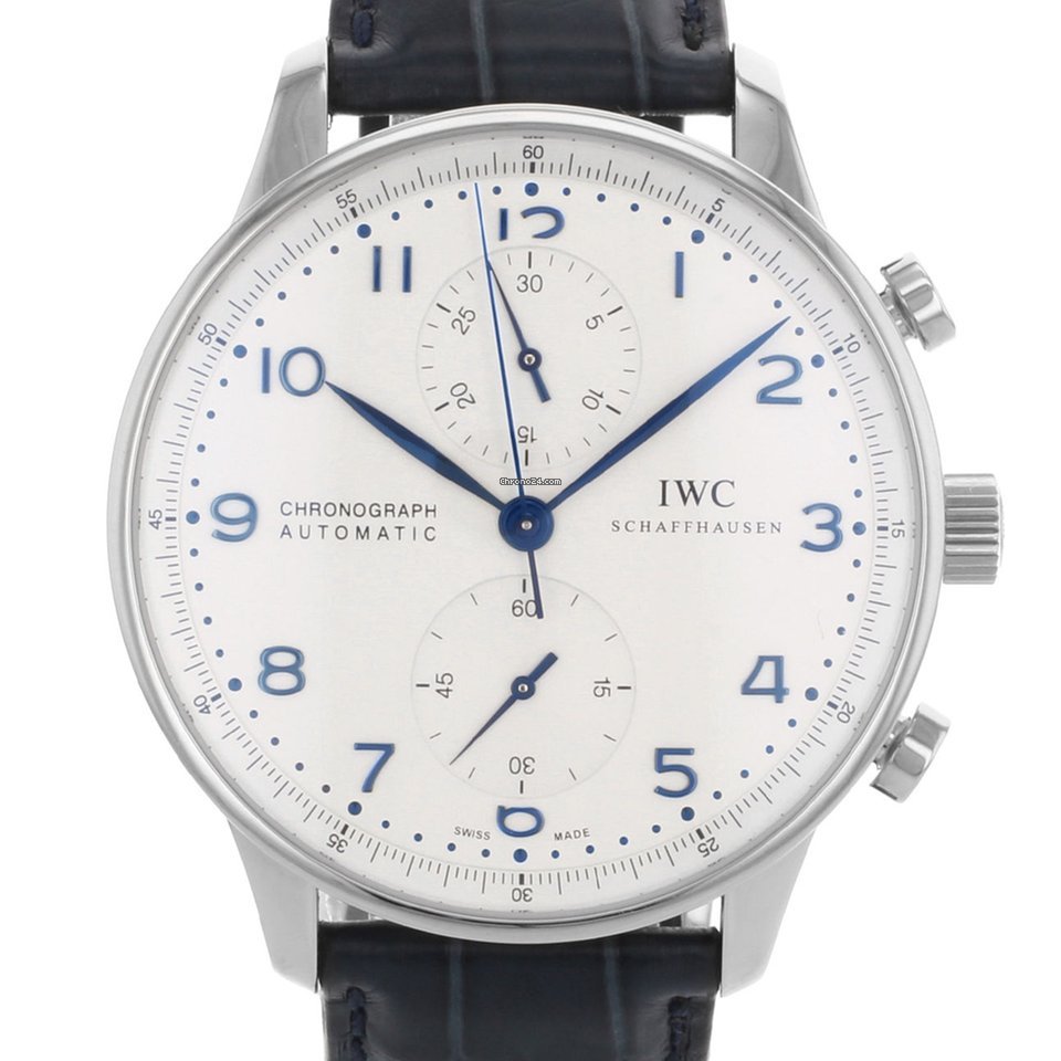 IWC Portuguese Chronograph Mens watch Unisex Automatic Steel IW371446