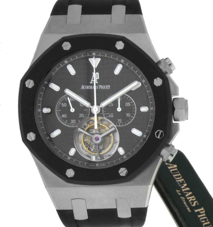 Audemars Piguet Royal Oak Tourbillon Mens watch Unisex Manual winding Steel 26377SK.OO.D002CA.01