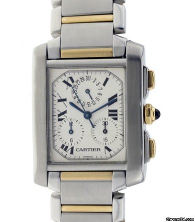 Cartier Tank Francaise Womens watch Quartz Gold Steel CRW51004Q4