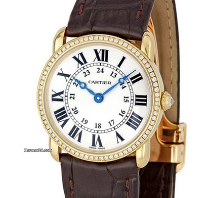 Cartier Ronde Louis Cartier Womens watch Quartz Yellow gold WR000151