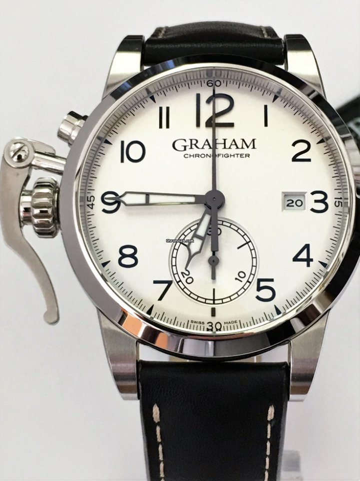 Graham Chronofighter 1695 Mens watch Unisex Automatic Steel 2CXAS.S02A