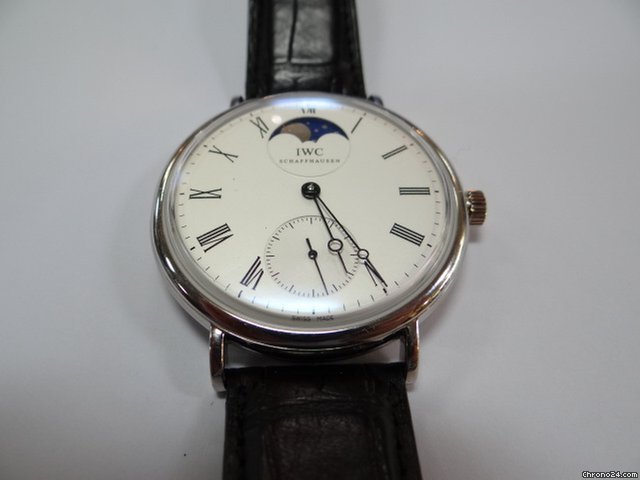 IWC Portofino Hand-Wound Manual winding Platinum 5448-05