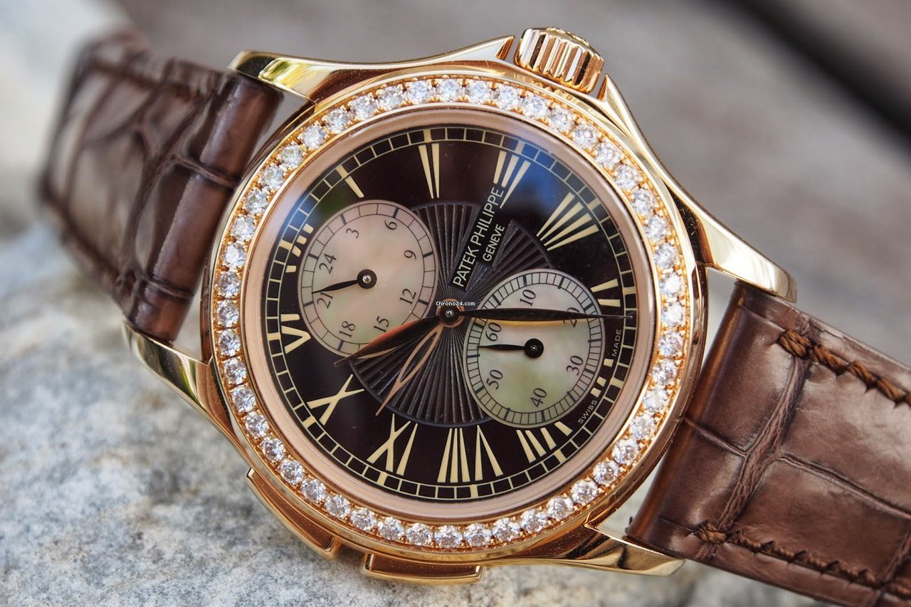 Patek Philippe Travel Time Womens watch Manual winding Yellow gold 4934R