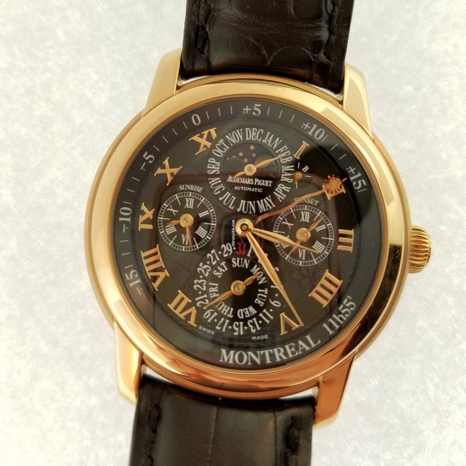 Audemars Piguet Jules Audemars Mens watch Unisex Automatic Rose gold 26003OR.OO.D002CR.01005
