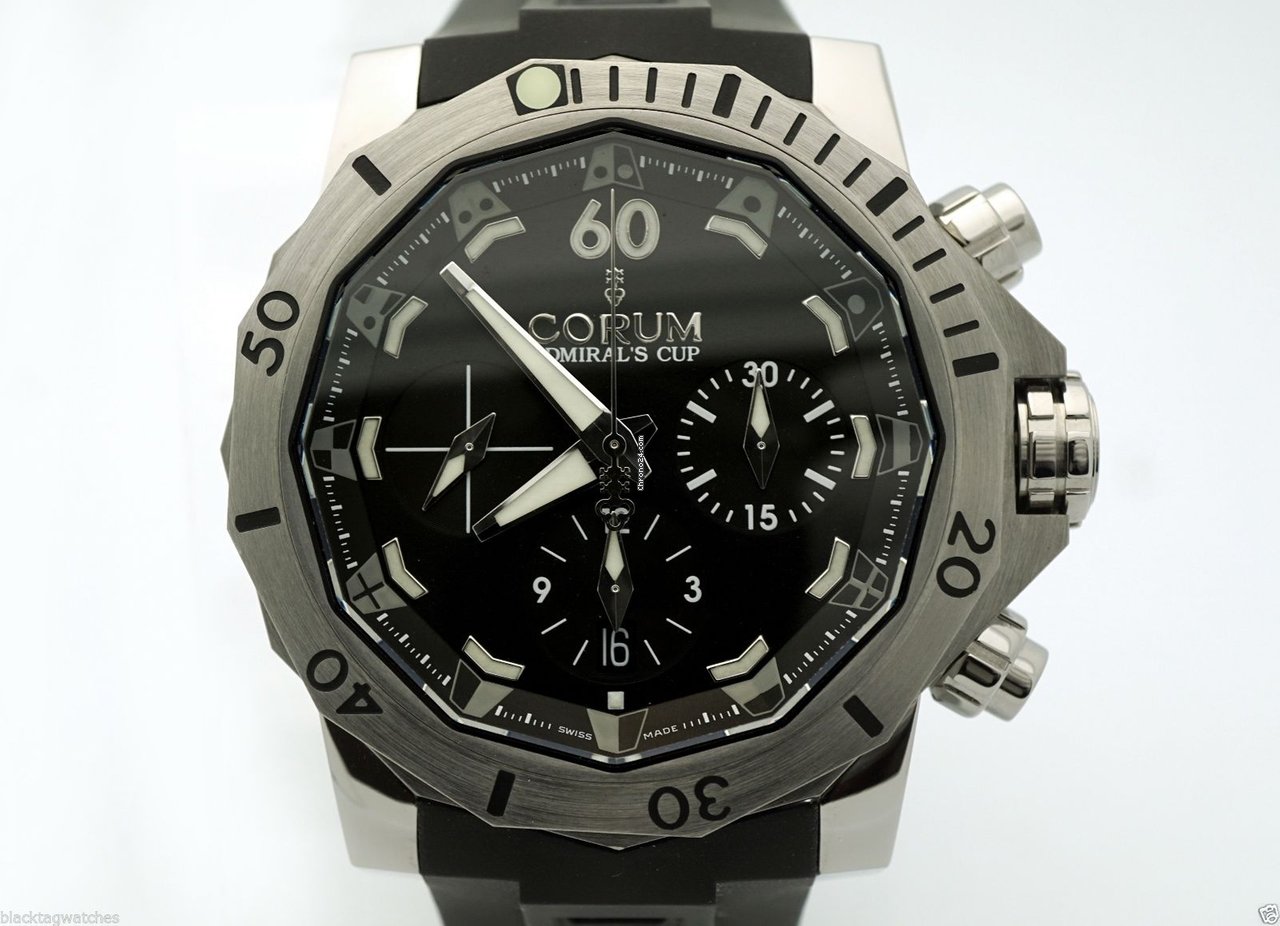 Corum Admirals Cup Mens watch Unisex Automatic Titanium 753.451.04 0371 AN22