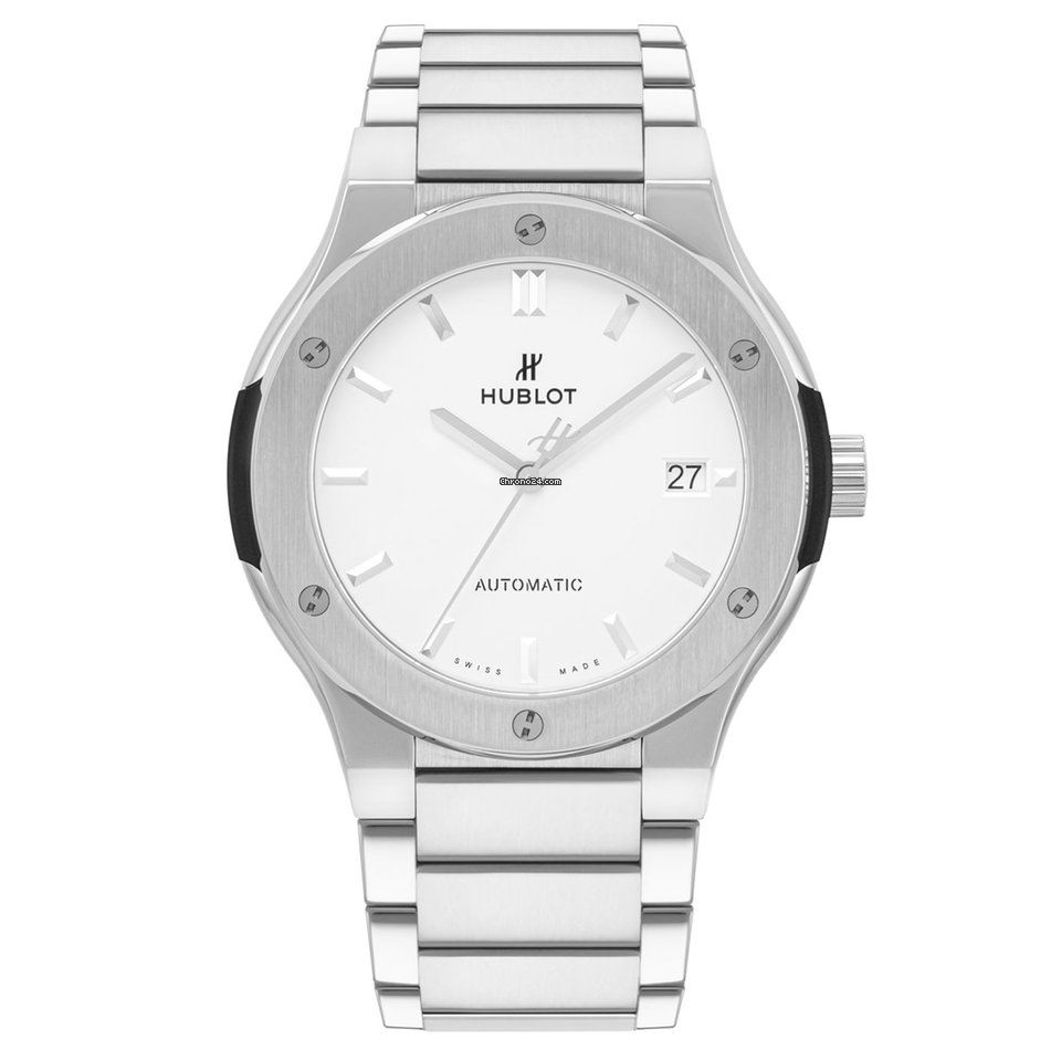 Hublot Classic Fusion 45, 42, 38, 33 mm Mens watch Unisex Automatic Titanium 510.NX.2610.NX