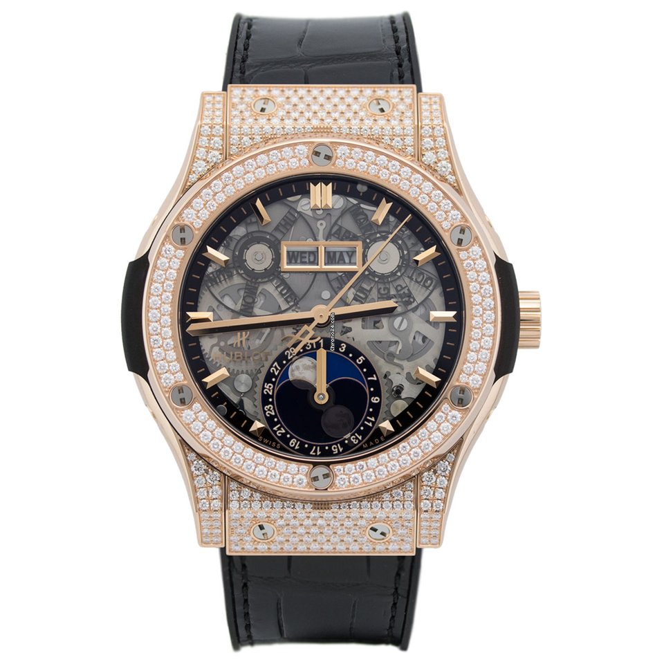 Hublot Classic Fusion Aerofusion Mens watch Unisex Automatic Rose gold 547.OX.0180.LR.1704