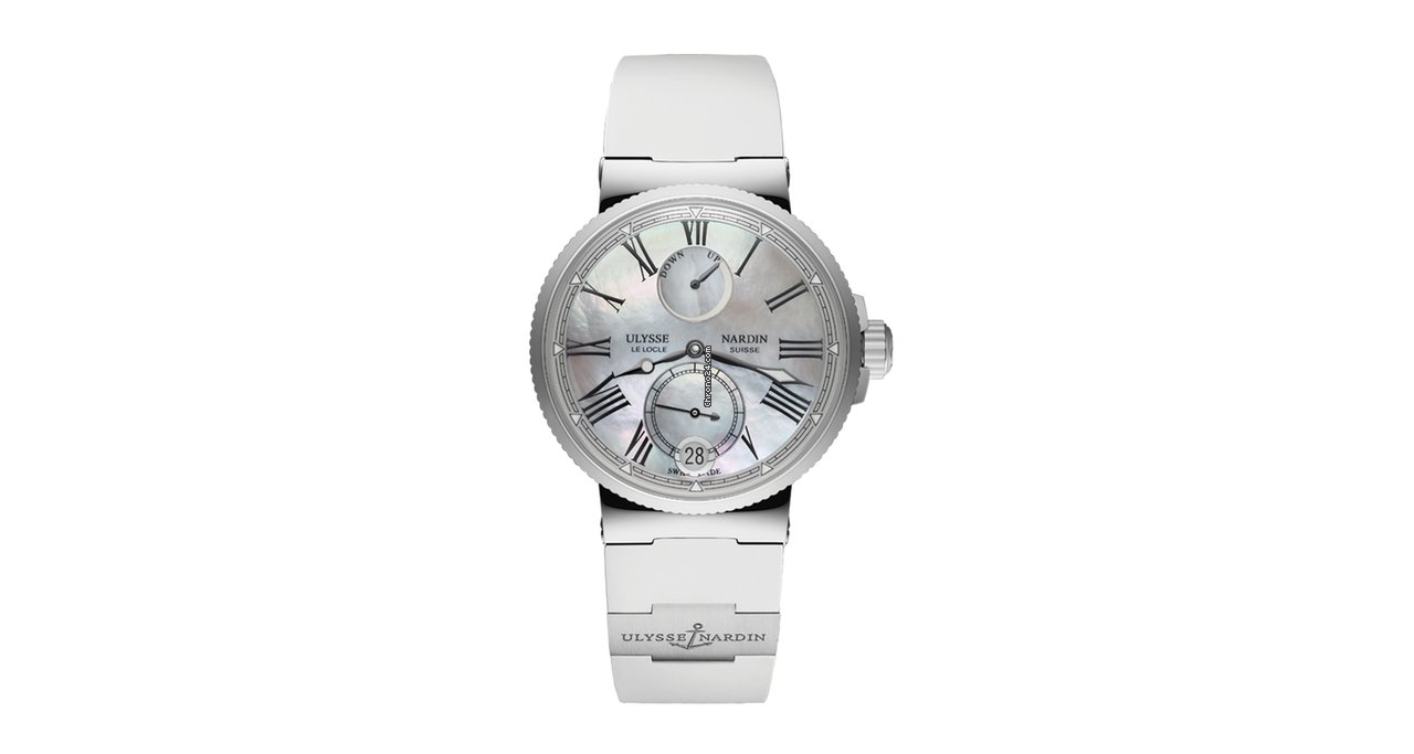 Ulysse Nardin Marine Mens watch Unisex Automatic Steel 1183-160-3 40