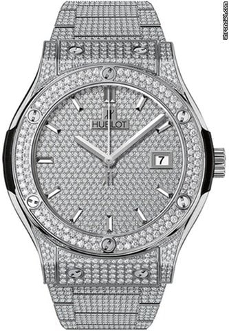 Hublot Classic Fusion 45, 42, 38, 33 mm Mens watch Unisex Automatic Titanium 542.NX.9010.NX.3704