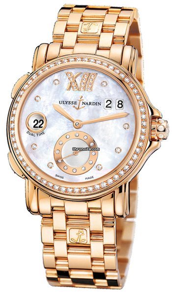 Ulysse Nardin Womens watch Automatic Rose gold 246-22B-8.391