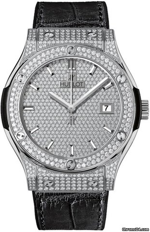 Hublot Classic Fusion 45, 42, 38, 33 mm Mens watch Unisex Automatic Titanium 542.NX.9010.LR.1704